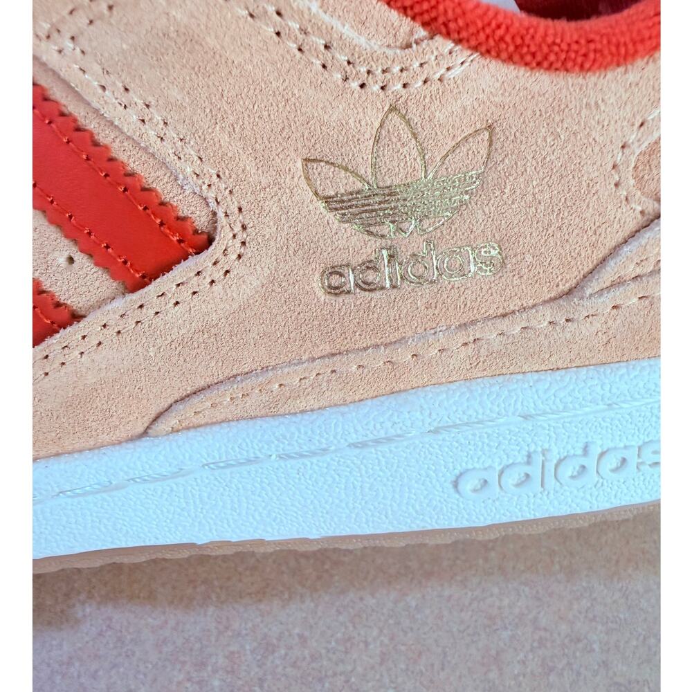 NEW Adidas Men's Forum Low CL Orange Size 5.5 - Picture 4 of 8